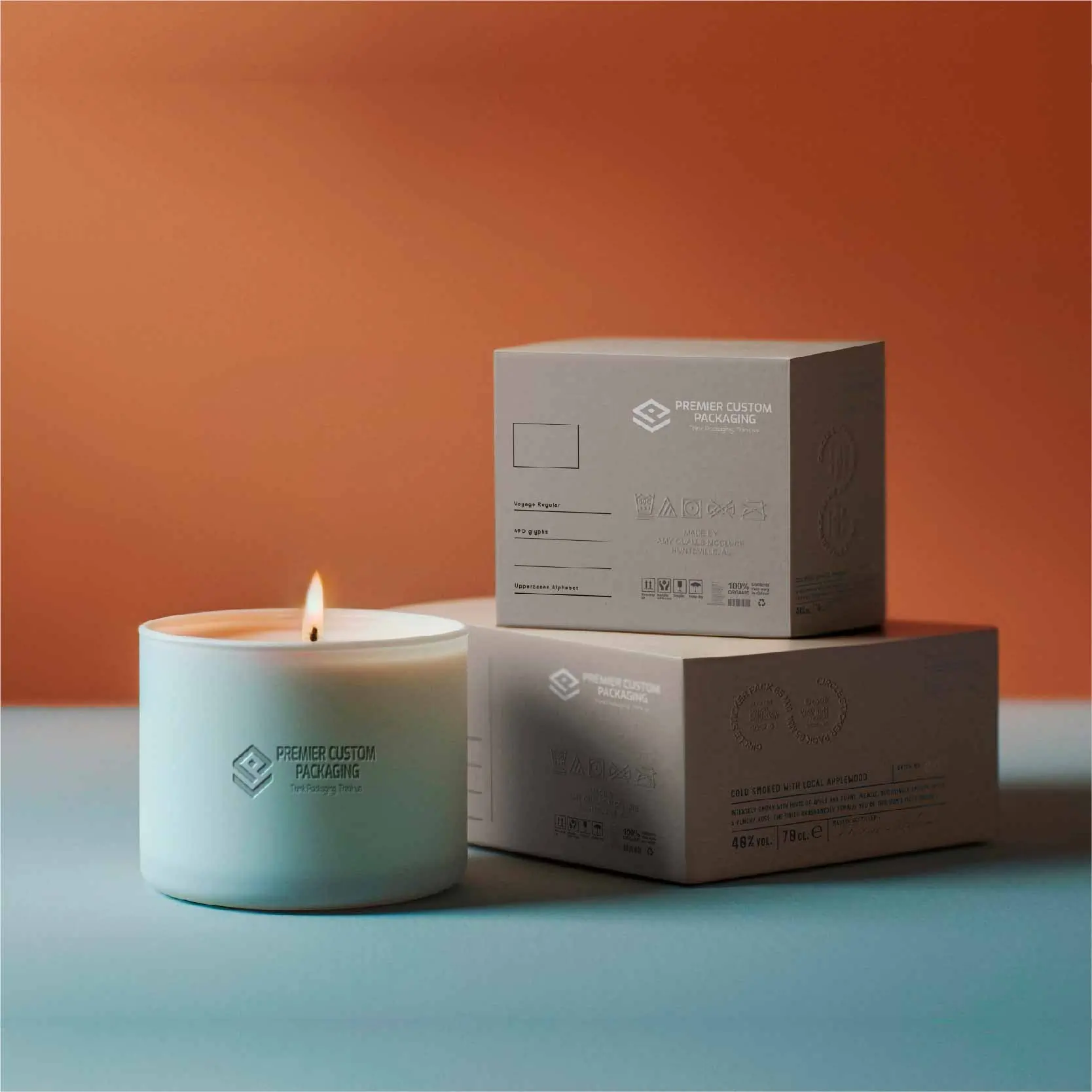 Custom Candle Boxes with Lid - Image 2