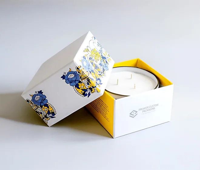 Custom Candle Boxes with Lid