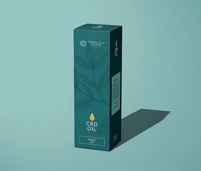 Custom CBD tincture boxes
