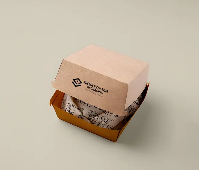 Printed Burger Boxes