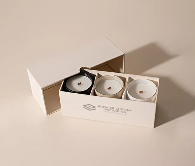 Two Piece Candle Box
