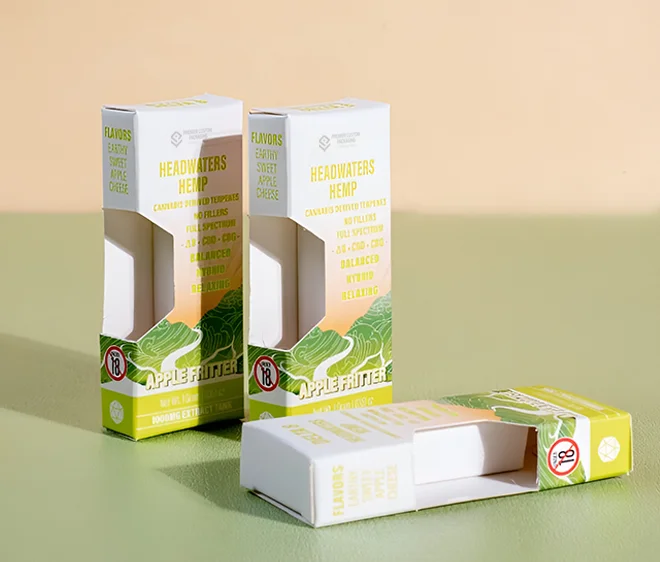 Vape Cartridge Boxes